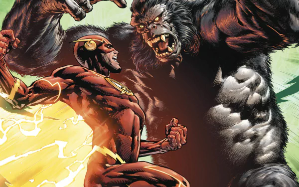 Gorilla Grodd DC Comics Comic Flash HD Desktop Wallpaper | Background Image