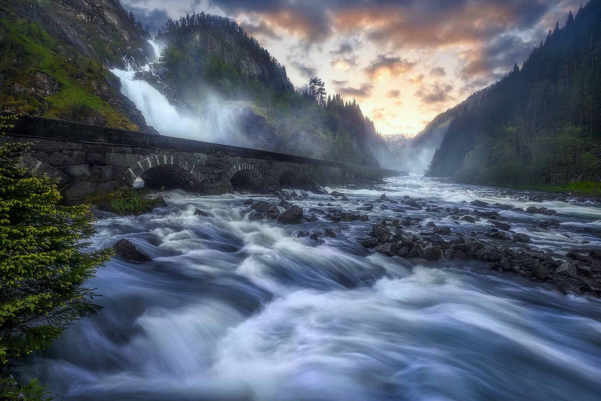 River in Rocky Valley