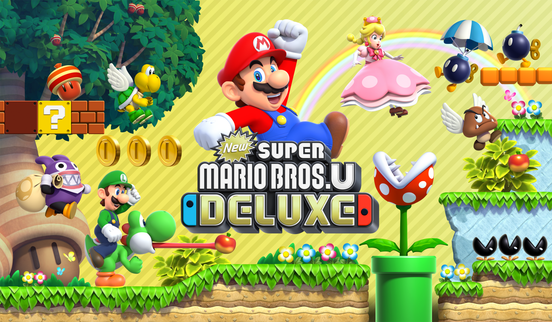 Super Sized Adventure New Super Mario Bros U Deluxe Free