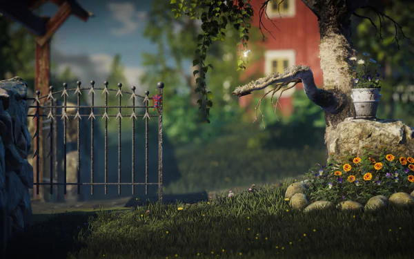 video game Unravel Two HD Desktop Wallpaper | Background Image