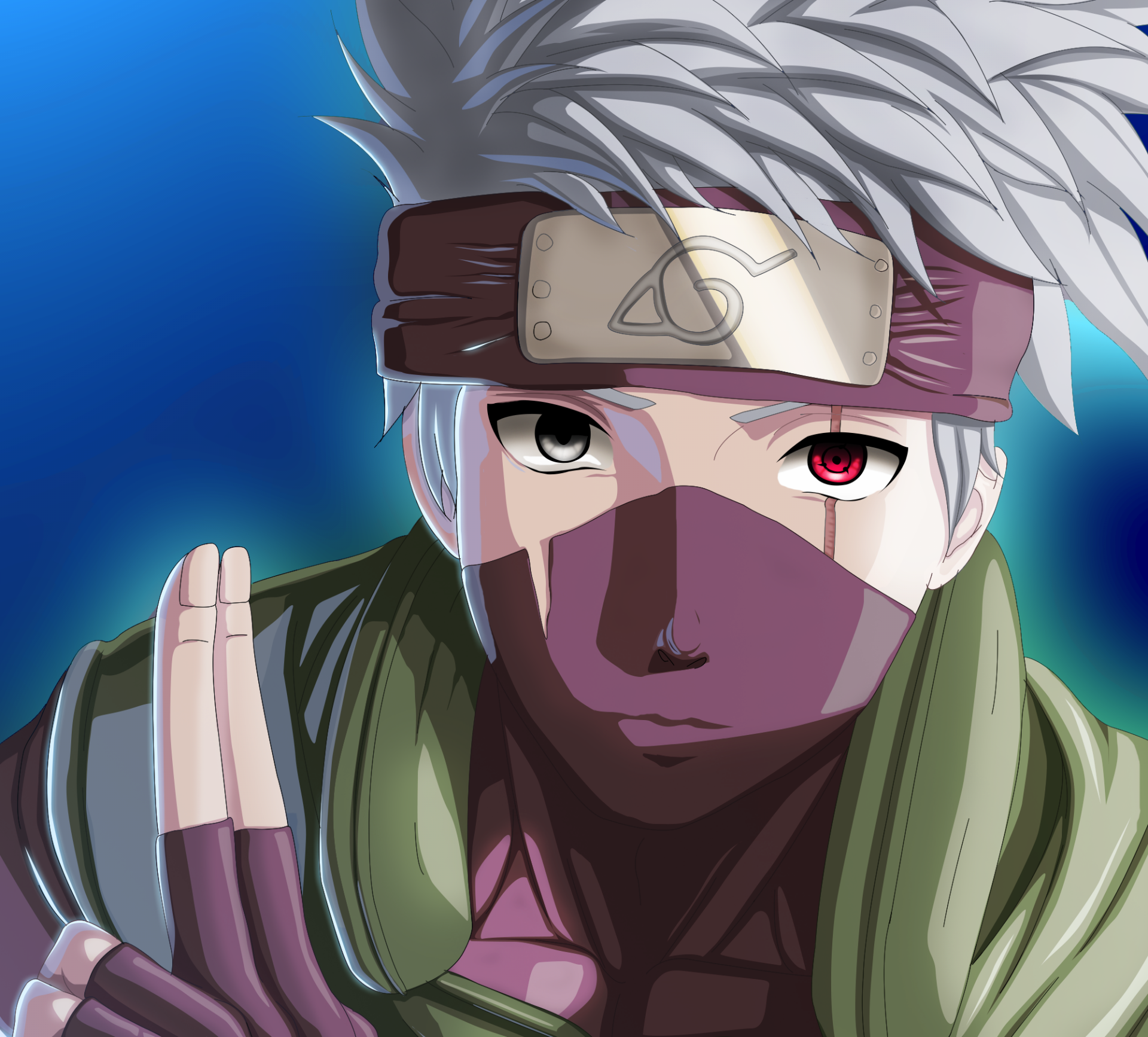 Download Kakashi Hatake Anime Naruto HD Wallpaper by Shiroyasha2