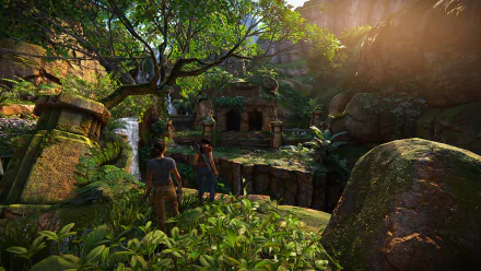 Chloe Frazer Nadine Ross video game Uncharted: The Lost Legacy HD Desktop Wallpaper | Background Image