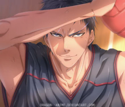 Daiki Aomine Anime Kuroko's Basketball HD Desktop Wallpaper | Background Image
