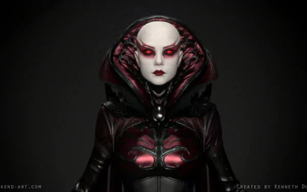  Demon Asajj Ventress by Kenneth Doyle