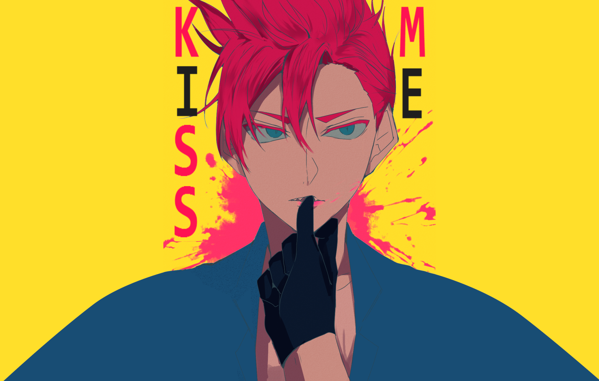 Download Red Hair Anime Original HD Wallpaper by セサミ.