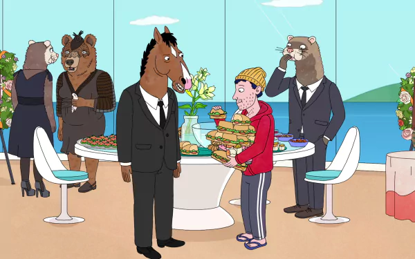 Todd Chavez TV Show BoJack Horseman HD Desktop Wallpaper | Background Image