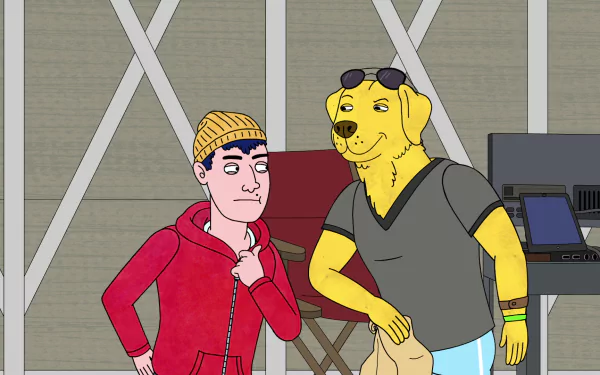 Mr. Peanutbutter (BoJack Horseman) Todd Chavez TV Show BoJack Horseman HD Desktop Wallpaper | Background Image