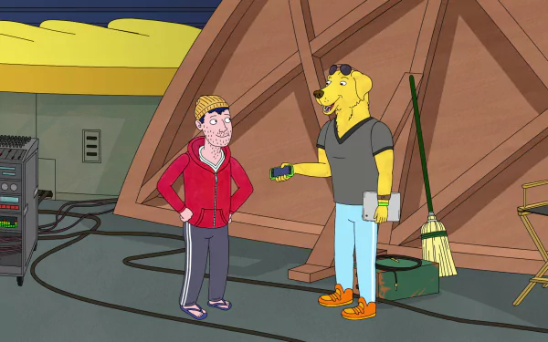 Mr. Peanutbutter (BoJack Horseman) Todd Chavez TV Show BoJack Horseman HD Desktop Wallpaper | Background Image
