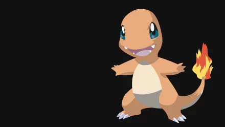 Charmander (Pokémon) Anime Pokemon HD Desktop Wallpaper | Background Image