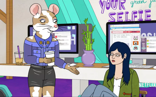 Diane Nguyen TV Show BoJack Horseman HD Desktop Wallpaper | Background Image