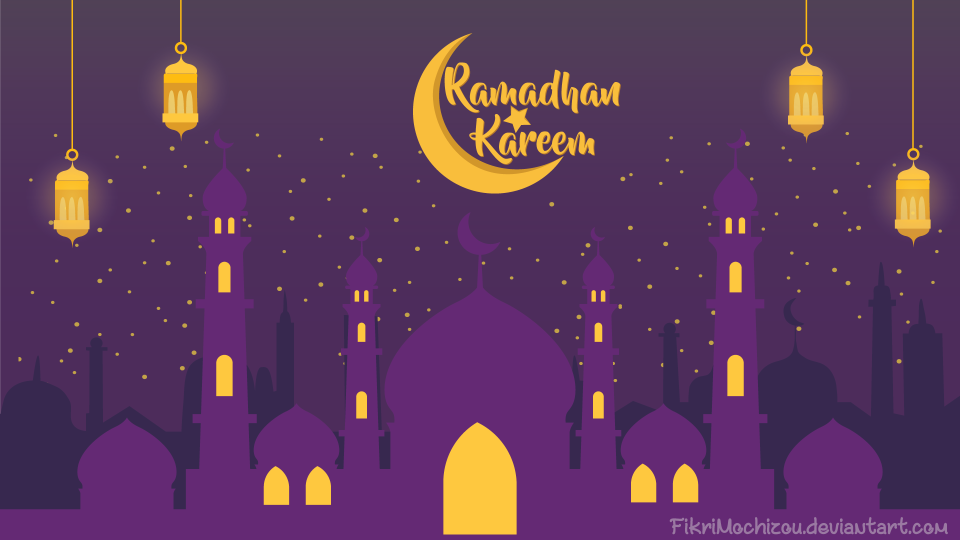 Happy Ramadan (Muslims Holy month) by Muhammad FIkri