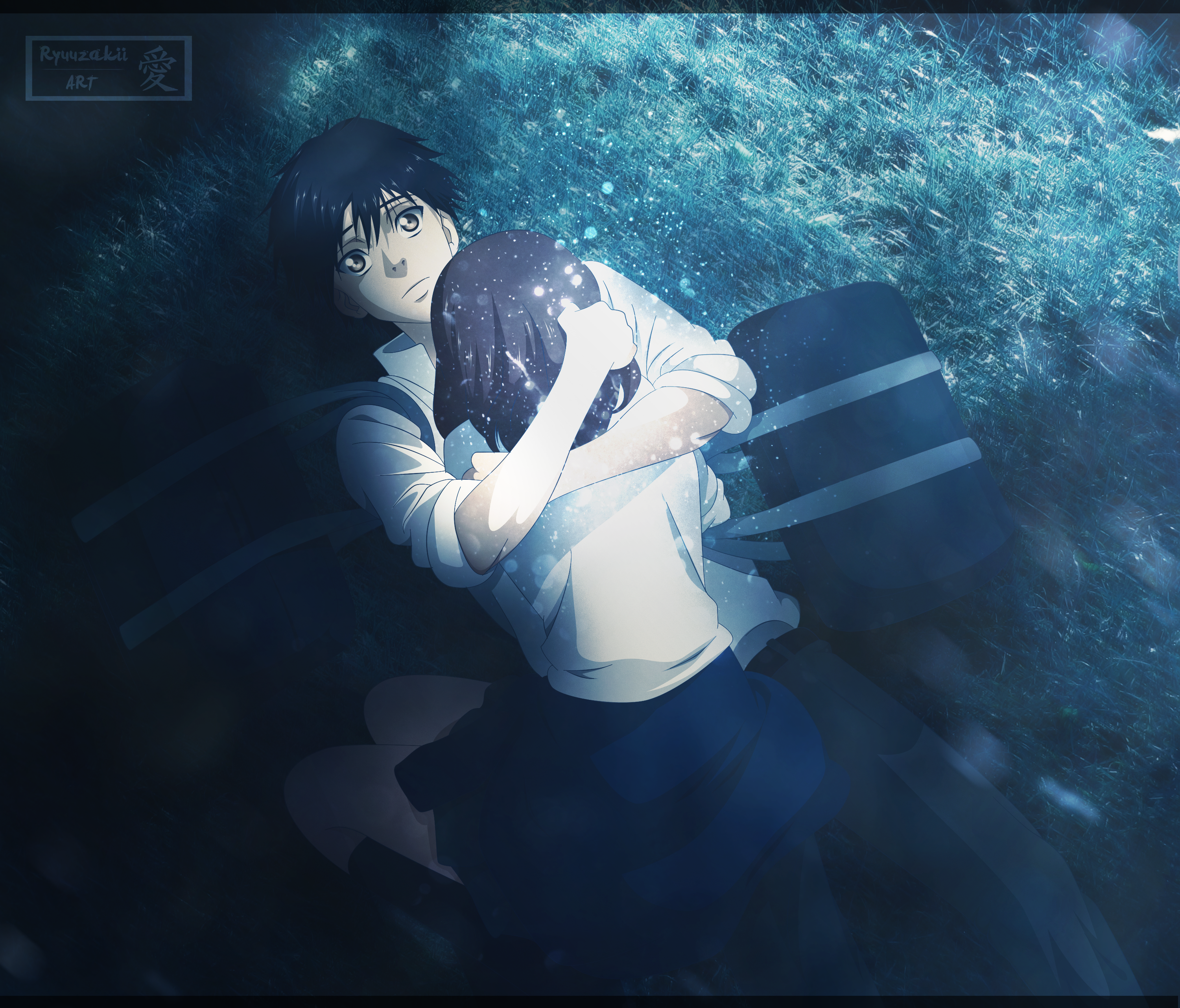 Anime Ao Haru Ride HD Wallpaper by Kohaku-Art