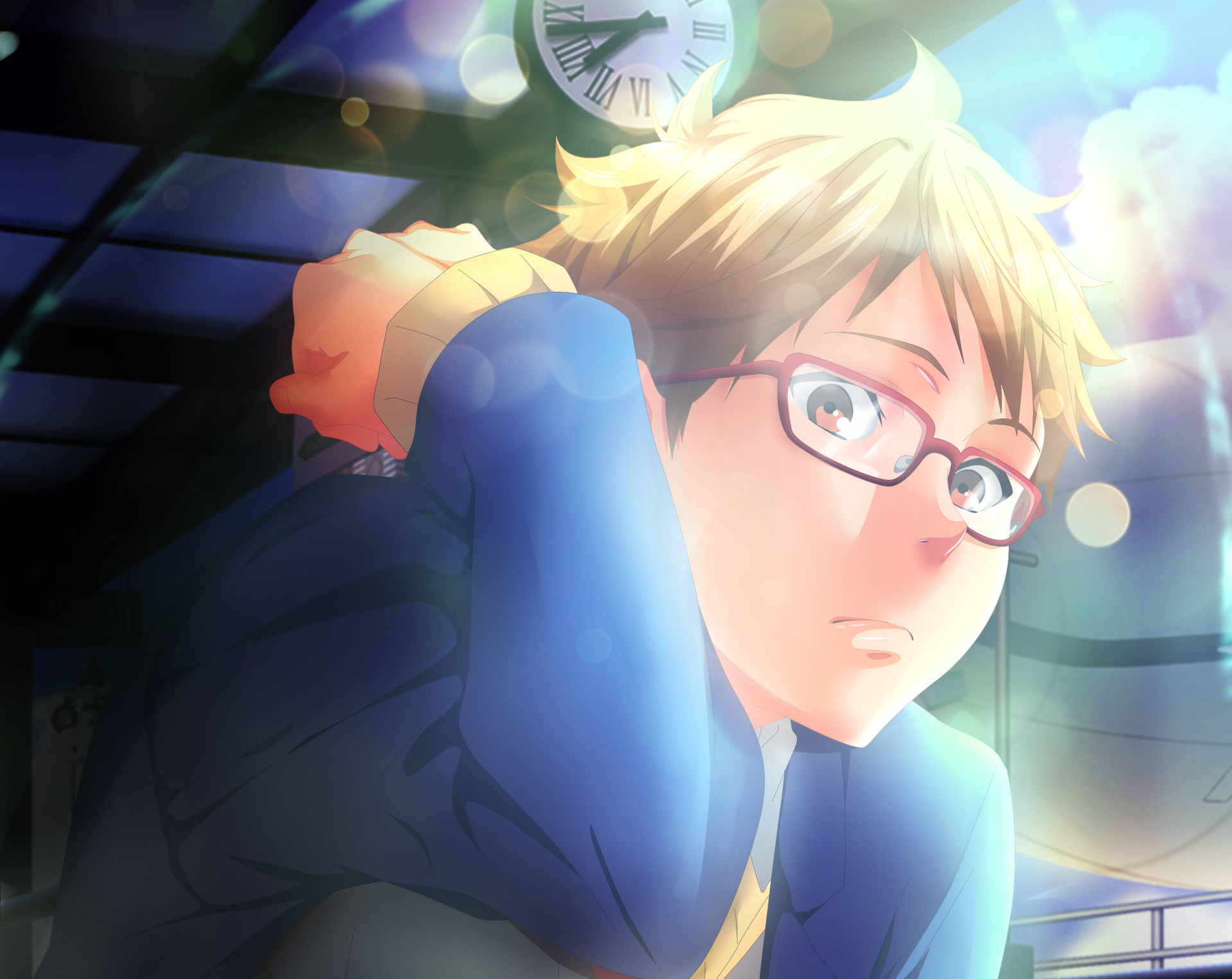 Download Akihito Kanbara Anime Beyond The Boundary HD Wallpaper by Kohaku-Art