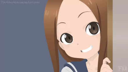 Takagi (Karakai Jouzu no Takagi-san) Anime Teasing Master Takagi-san HD Desktop Wallpaper | Background Image