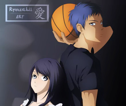 Daiki Aomine Anime Kuroko's Basketball HD Desktop Wallpaper | Background Image