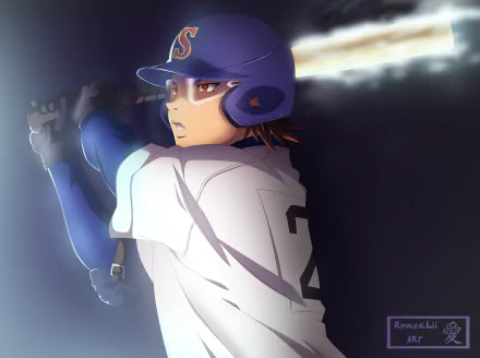 Miyuki Kazuya Anime Ace of Diamond HD Desktop Wallpaper | Background Image