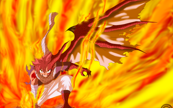 Anime Fairy Tail Natsu Dragneel HD Wallpaper | Background Image