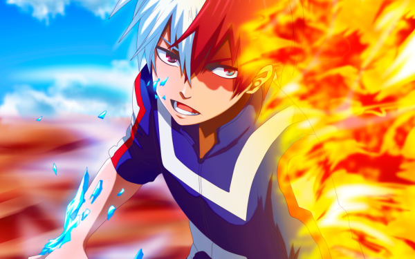 Anime My Hero Academia Shoto Todoroki HD Wallpaper | Background Image