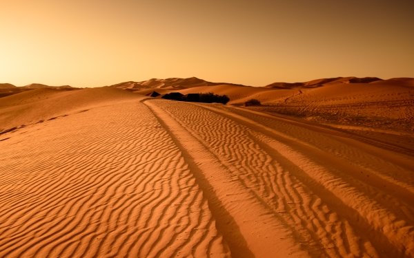 Nature Desert Africa Sand Dune HD Wallpaper | Background Image
