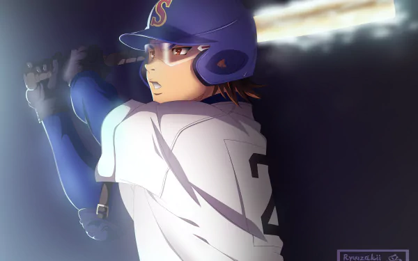 Miyuki Kazuya Anime Ace of Diamond HD Desktop Wallpaper | Background Image