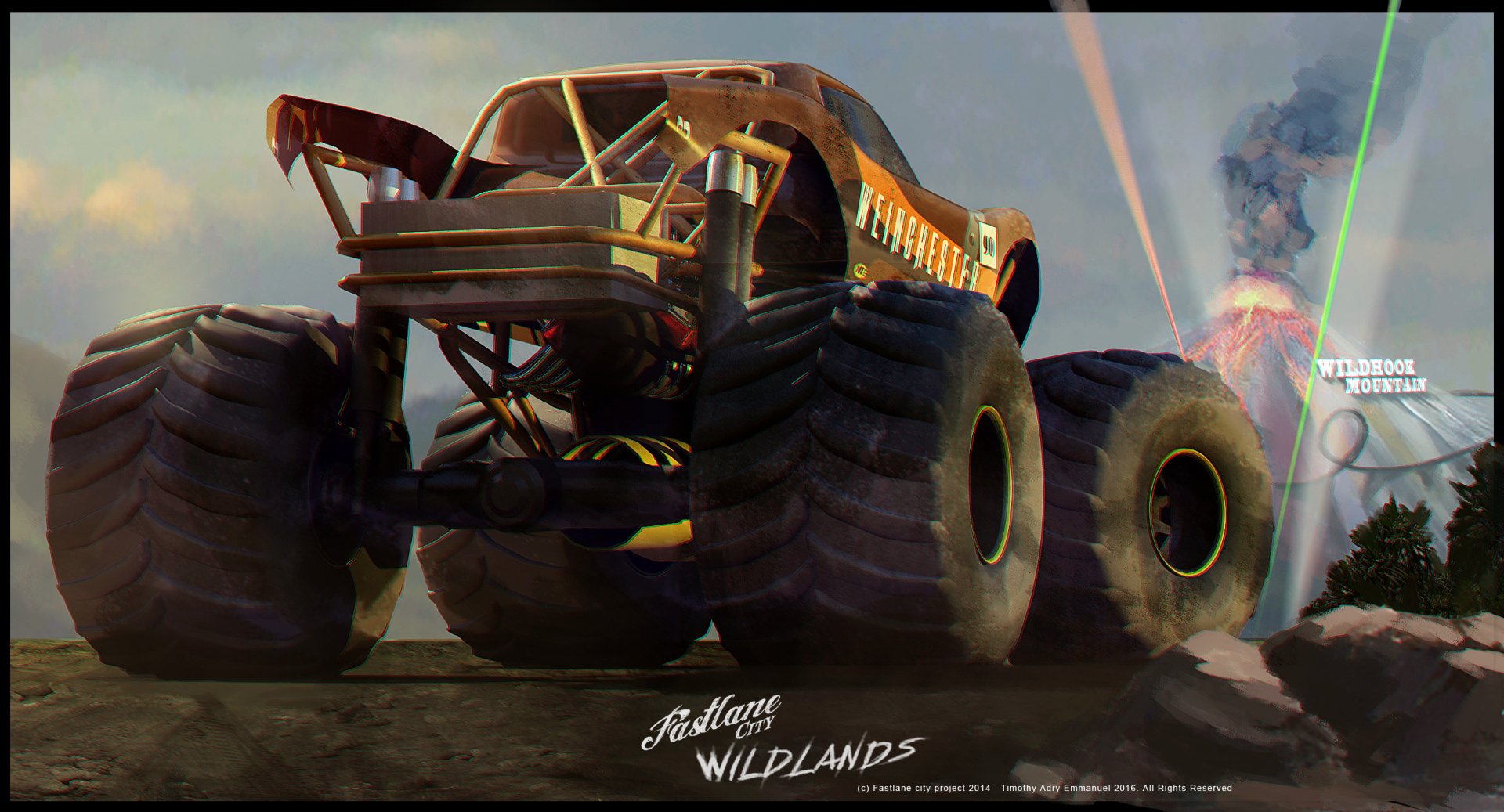 Download Vehicle Monster Truck HD Wallpaper by Timothy Adry Emmanuel