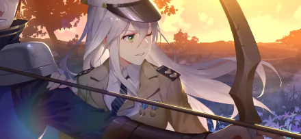 Anime Romantic Saga of Beauty & Devil HD Desktop Wallpaper | Background Image