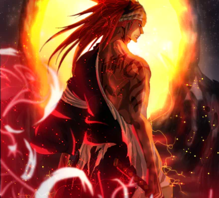 Renji Abarai Anime Bleach HD Desktop Wallpaper | Background Image