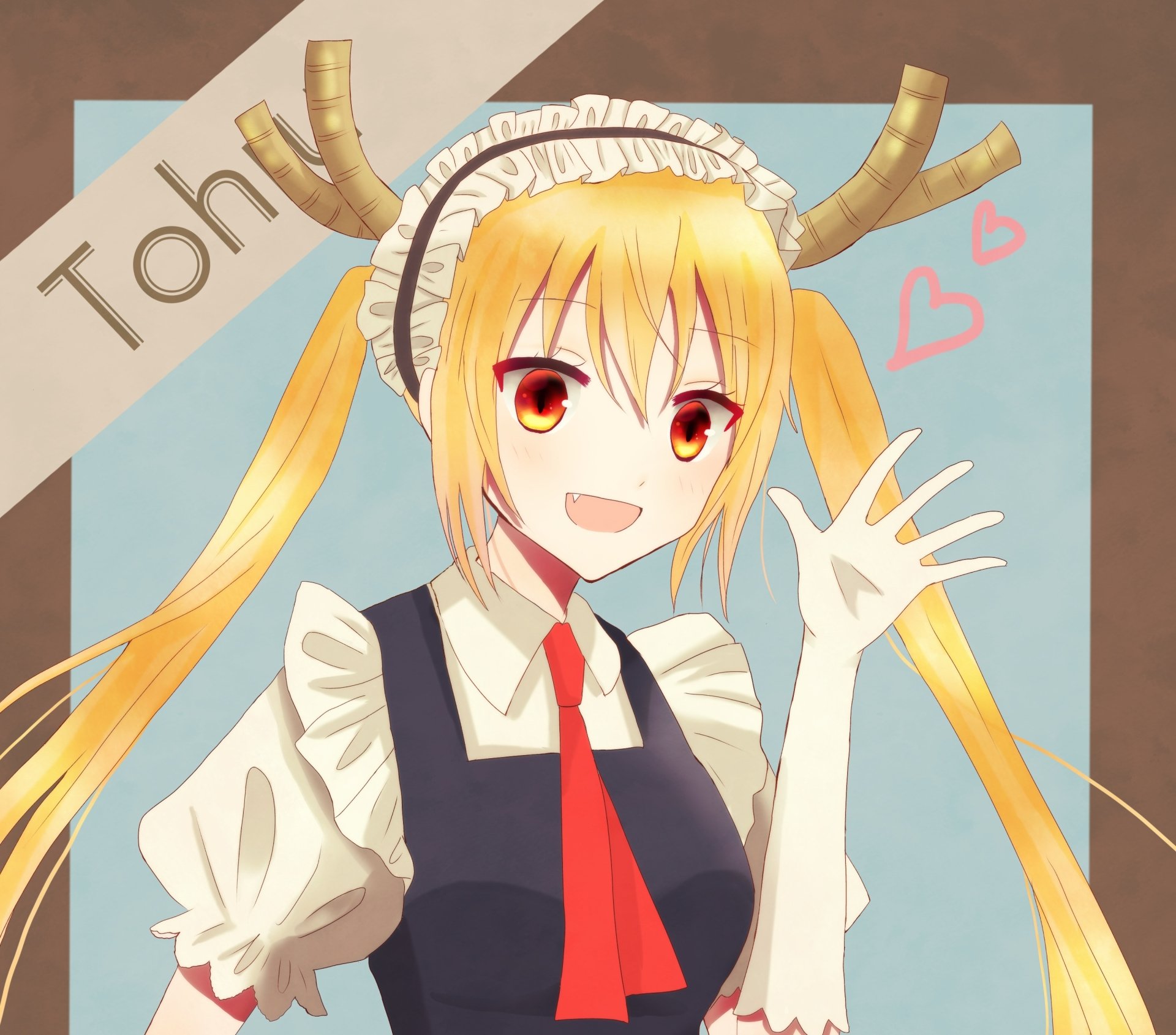 Download Tohru (Miss Kobayashi's Dragon Maid) Anime Miss Kobayashi's Dragon Maid HD Wallpaper by あでりーぬ