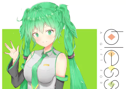 Hatsune Miku Anime Vocaloid HD Desktop Wallpaper | Background Image