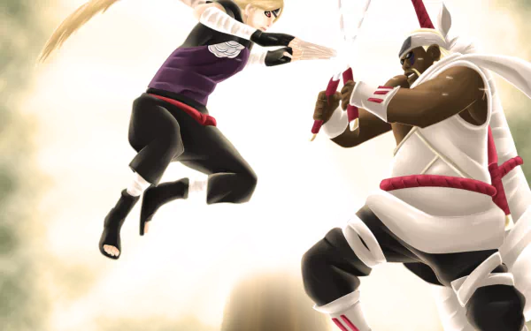 Yugito Nii Killer Bee (Naruto) Anime Naruto HD Desktop Wallpaper | Background Image
