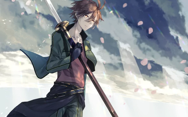 Otegine (Touken Ranbu) Anime Touken Ranbu HD Desktop Wallpaper | Background Image
