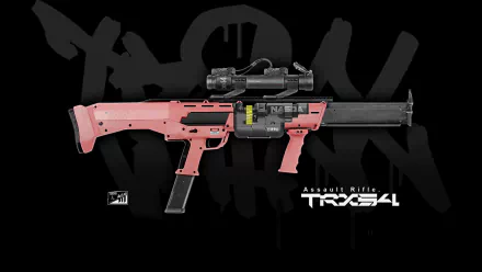 man made assault rifle HD Desktop Wallpaper | Background Image