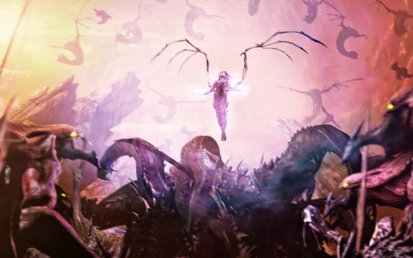 Sarah Kerrigan video game Starcraft II HD Desktop Wallpaper | Background Image