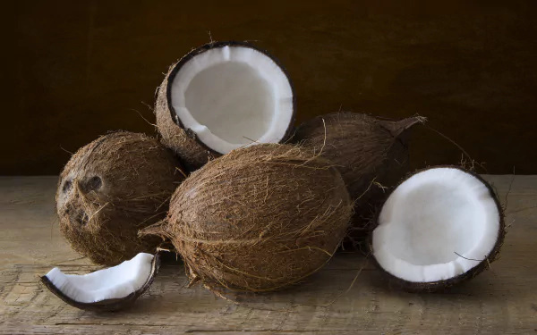 food coconut HD Desktop Wallpaper | Background Image