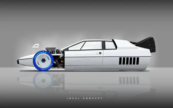 Lotus Esprit vehicle artistic HD Desktop Wallpaper | Background Image