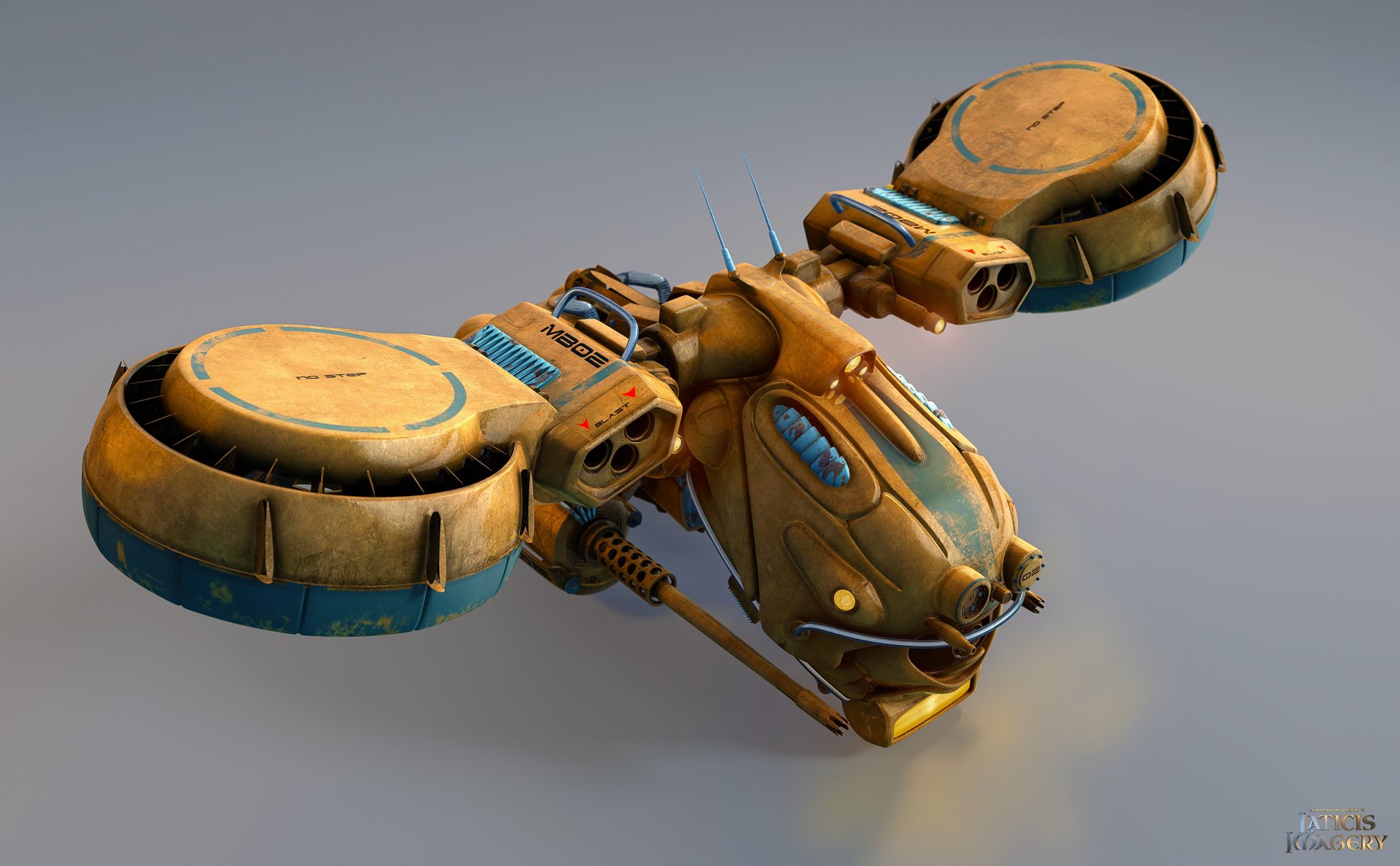 Download Sci Fi Spaceship HD Wallpaper by Adriano Di Pierro