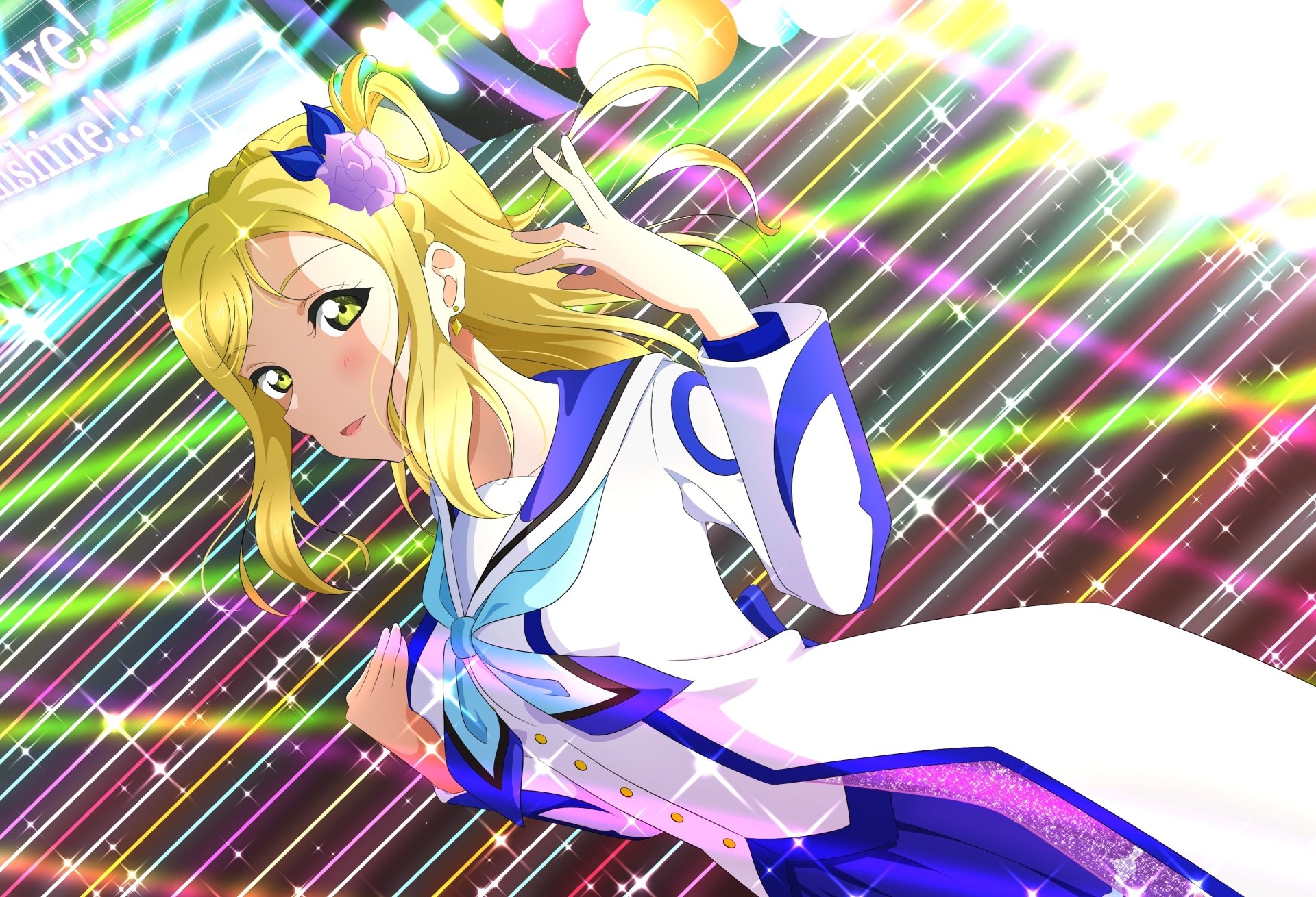 Download Mari Ohara Anime Love Live! Sunshine!! HD Wallpaper by イサミ丼