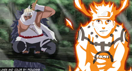 Naruto Uzumaki Killer Bee (Naruto) Anime Naruto HD Desktop Wallpaper | Background Image