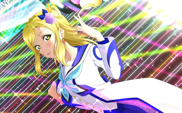 Mari Ohara Anime Love Live! Sunshine!! HD Desktop Wallpaper | Background Image