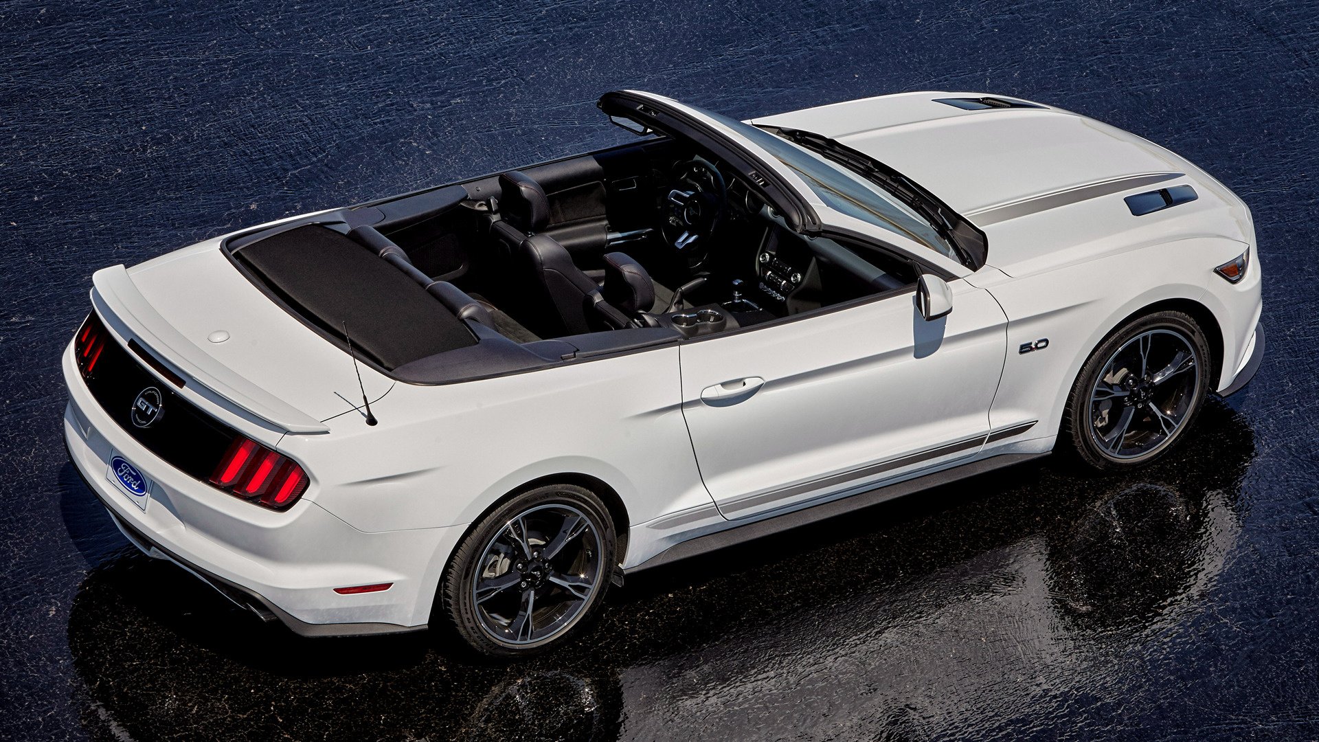 2016 Ford Mustang Gt Convertible California Special Hd Wallpaper Background Image 1920x1080