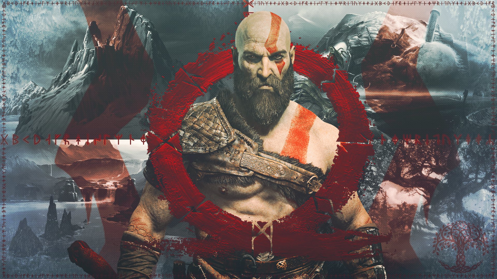 God of war обои 2к