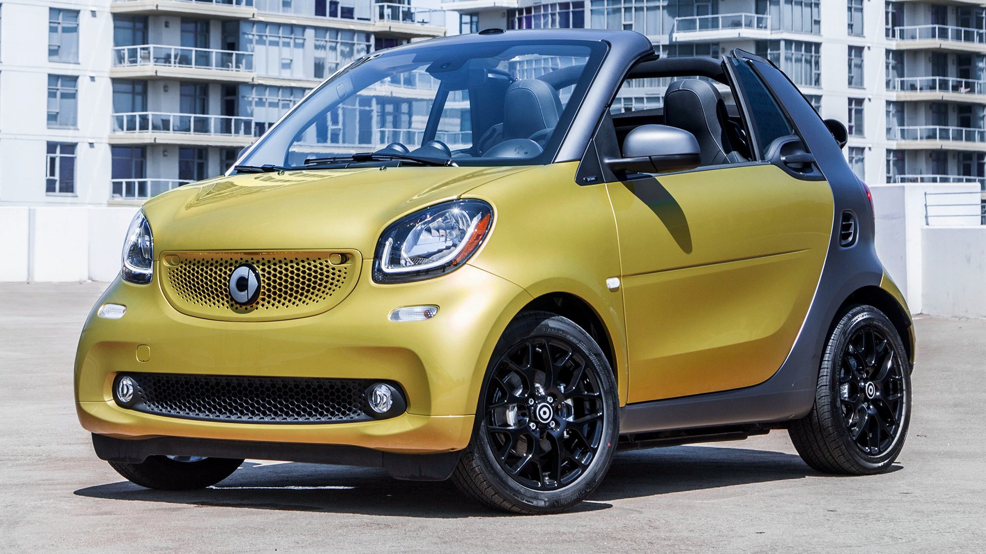 Download Car Cabriolet Vehicle Smart Fortwo HD Wallpaper