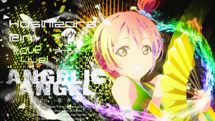 Rin Hoshizora Anime Love Live! HD Desktop Wallpaper | Background Image