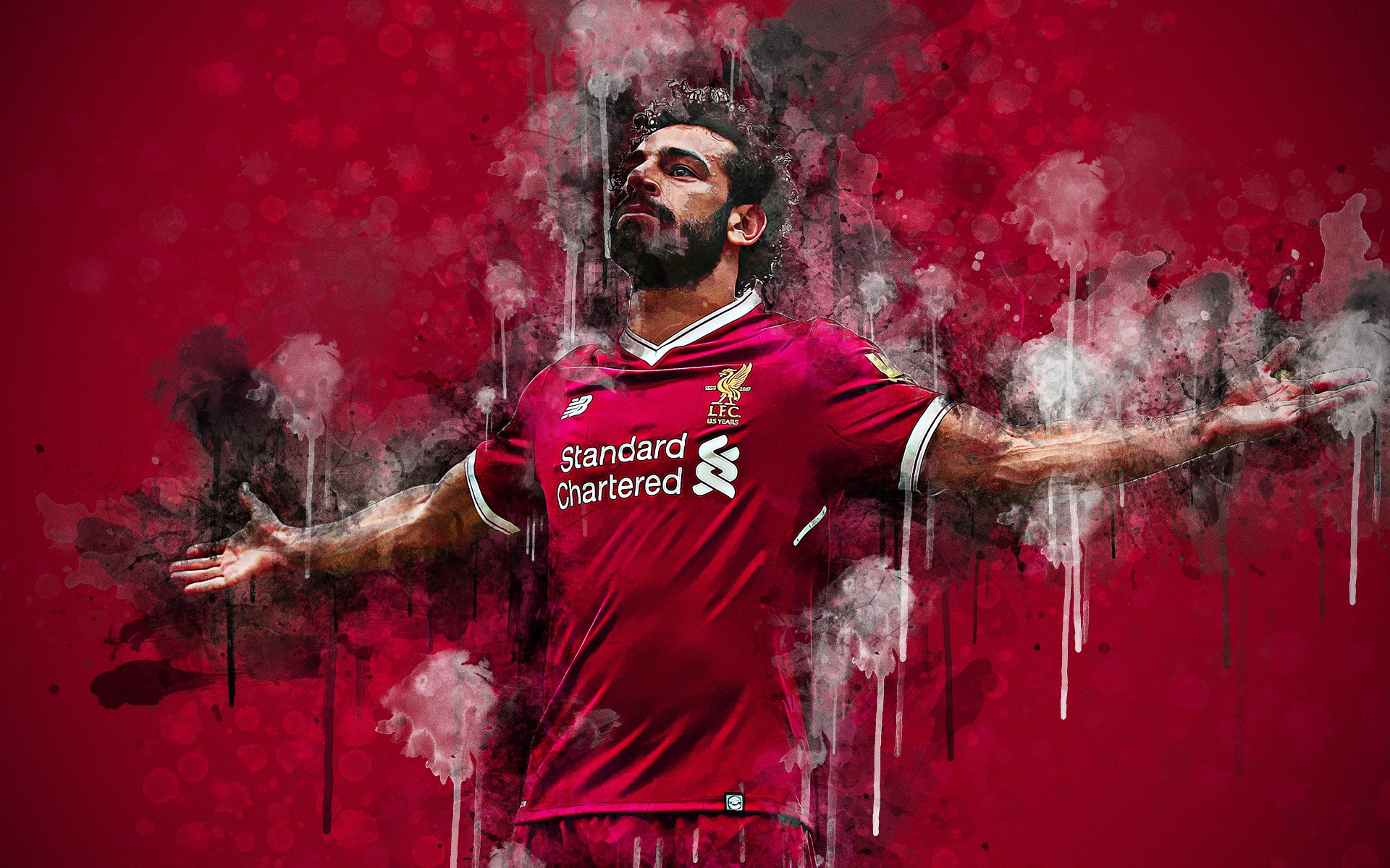 Mohamed Salah Liverpool Wallpaper Hd - Idea Sala De Estar
