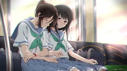 Mizore Yoroizuka Nozomi Kasaki Anime Sound! Euphonium HD Desktop Wallpaper | Background Image