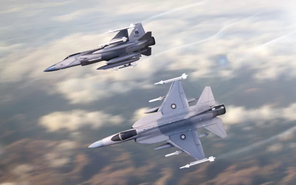 jet fighter military CAC/PAC JF-17 Thunder HD Desktop Wallpaper | Background Image