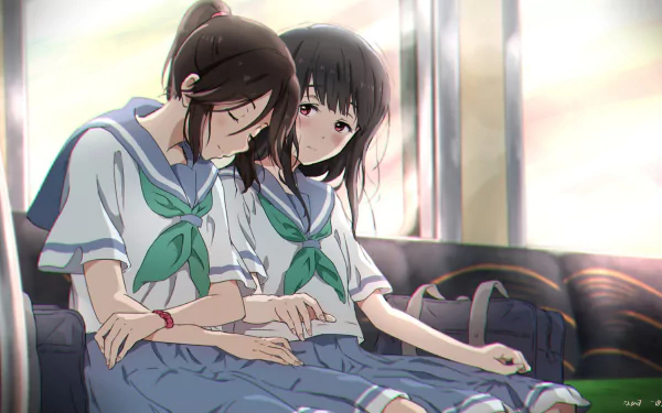 Mizore Yoroizuka Nozomi Kasaki Anime Sound! Euphonium HD Desktop Wallpaper | Background Image