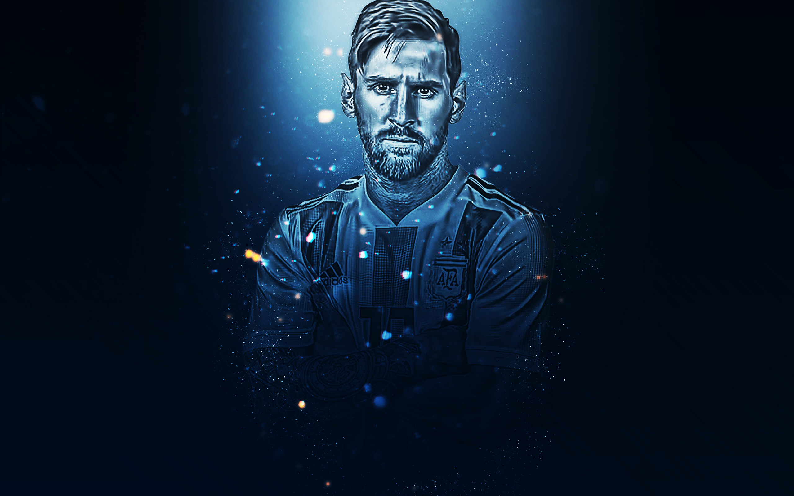 Lionel Messi - Argentina HD Wallpaper | Background Image | 2560x1600
