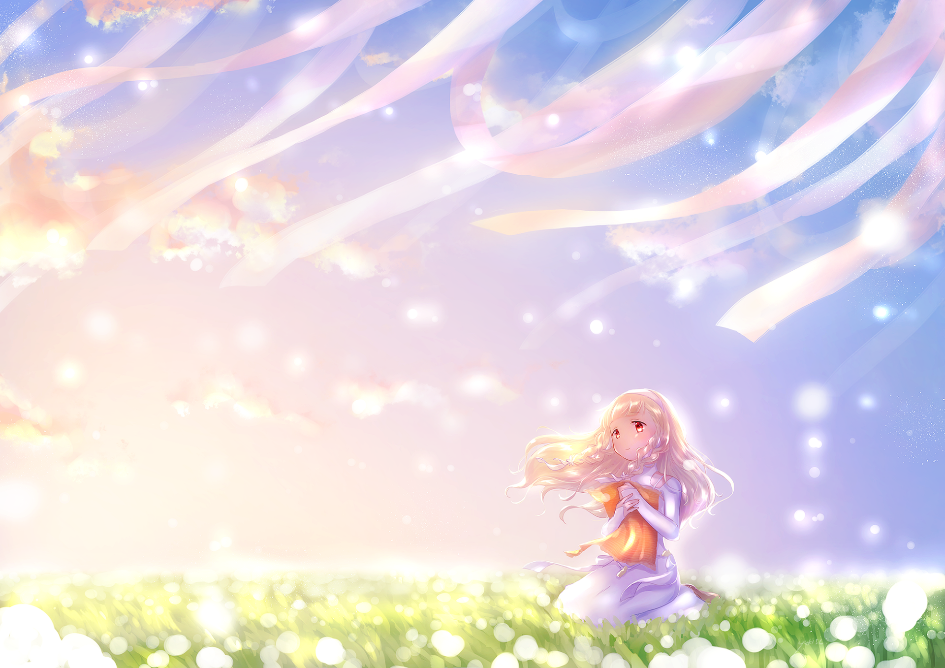 maquia when the promised flower blooms wallpaper