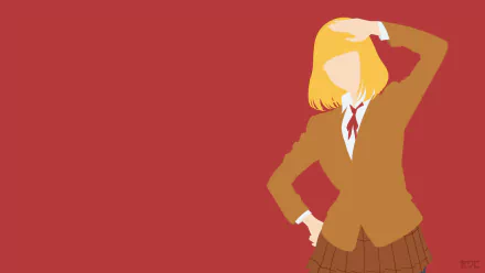 Hana Midorikawa Anime Prison School HD Desktop Wallpaper | Background Image